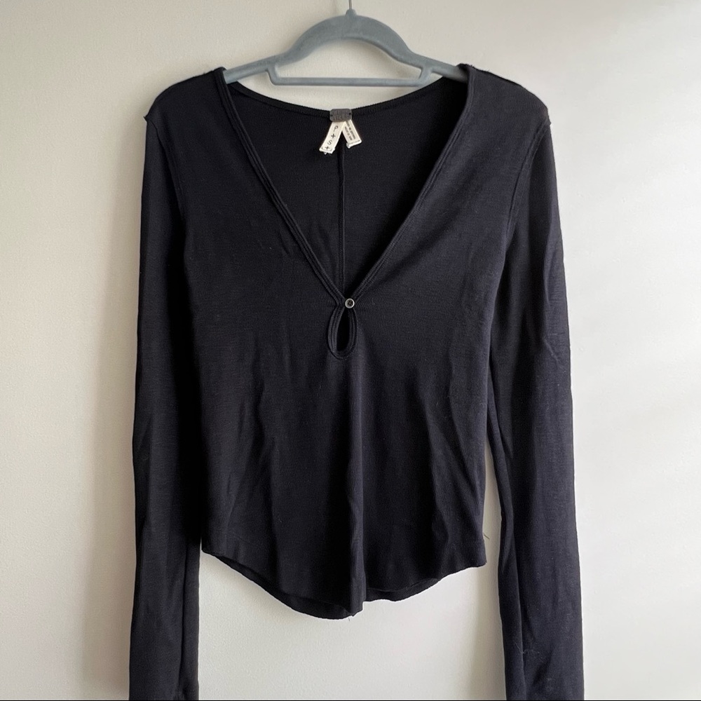 Free people black thermal
